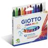 Giotto Confezione 12 Pastelli Cera Maxi 291200