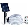 RobertAgor Driwei STRISCIA LED SOLARE 10 METRI TELECOMANDO BIANCO FREDDO 6500K ESTERNO ET-31611