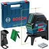 Bosch GCL 2-15 G Livella lineare/puntiforme 10 m 500-540 nm ( 10 mW)