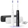 PHILIPS PED Philips Series Sonicare spazzolino elettrico sonico con base di ricarica e custo