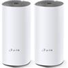 TP-LINK DECO E4 (2-PACK) - MESH SYSTEM WI-FI AC1200 DUAL BAND - 2 NODI