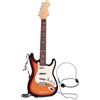 Does not apply | Rock on - Chitarra Rock Elettronica Wireless Con Microfono, Cinghia a Tracolla