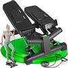 Ultrasport Mini Stepper Fitness Casa con Display LCD Multifunzione e Fasce di Resistenza I Home Stair Stepper, Idraulico up down
