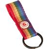 Fjallraven, Kånken Rainbow Keyring, Portachiavi, Pattern Arcobaleno, Unica, Unis