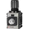 RIEGLER 142405-FUM 7204-KM - Regolatore di pressione, DV FUTURA-mini, Kompaktmano, G 1/4, 0,1-4 bar, 1 pezzo