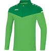 Jako 8620 Champ 2.0 - Ziptop per Bambini, Verde, Taglia 152