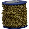 Corderie Italiane 002008231 Catena gourmette Ø 2 mm, interno maglia 10 mm x 4 mm, 15 mt, ottonata