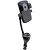Comutech 861311 Porta Telefono con Caricabatterie per accendisigari 12/24 V 2 USB