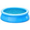 BricoShop24 Piscina Autoportante 240x63 cm con Pompa Filtro 300 gal Cartuccia