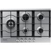SAMSUNG NA75J3030AS Piano cottura ad incasso Inox 75cm 5 fuochi a gas Griglie in
