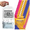 DRYBOSS Pack 10 Sacchetti 2,3 KG Deumidificatore Assorbi Umidità Armadio Vestiti