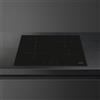 Smeg Piano cottura induzione Smeg 4 zone universale SI1B2642D Nero (60cm)