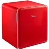 MIDEA Mini Frigo Frigobar Minibar 47 Litri Classe E Statico Rosso MDRD86SLE32
