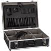 TANIASHOP Valigetta Porta Attrezzi per Elettricista in Alluminio 6 Scomparti 455X330X150mm