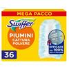 Swiffer Duster Ricambi ricariche x Piumino Catturapolvere 36 pz. MEGA PACK 18X2