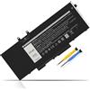 K KYUER 68Wh 4GVMP Laptop Batteria per Dell Latitude 5400 E5400 5500 E5500 Preci