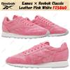 Reebok Eames × Reebok Classic Leather rosa bianco FZ5860 taglia uomo