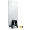 SIGEL MUB04 Meet up Set per metodo agile, 1 x lavagna bianca portatile (90 x 180 cm), 1 x supporto