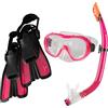 TECNOPRO St5 3 - Set di 3 cancelli rosa/nero, taglia XS