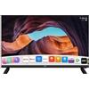 Akai Smart TV 24" HD Ready Display LED Classe E colore Nero AKTV2431WS