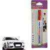 DRIWEI PENNA PENNARELLO RITOCCO GRAFFI CARROZZERIA ELIMINA RIPARA AUTO MOTO ROSSO