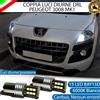ELM COPPIA LUCI DIURNE DRL 15 LED P21W BAY15D PEUGEOT 3008 CON BIXENO DI SERIE 6000K