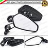 ESSELLEPARTS COPPIA SPECCHIETTI RETROVISORI MANUBRIO PER SYM SYMPHONY 125 MOTO/SCOOTER