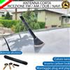 ESL ANTENNA CORTA 12 CM NERO FINITURA CARBONIO PER ALFA ROMEO GIULIETTA