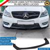 ESL LAMA SPOILER PARAURTI SOTTOPARAURTI ANTERIORE NERO LUCIDO PER CITROEN NEMO