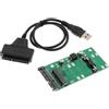 Adattatore Da USB A MSATA, Cavo Per Scheda Adattatore Da MSATA A SATA