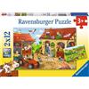 Ravensburger 07560-2 Puzzle da 12 Pezzi, Lavori alla Fattoria Tvrn