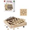 Dal Negro scacchi dama tria top legno 36x36 cm
