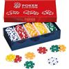 Dal Negro Fiches 125 poker chips valore 11,5 g pezzi gioco