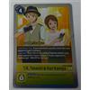 Bandai Digimon Card Game Prerelease Stamp Promo - T.K. & Kari - BT06-089 ENG NM