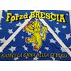 bandiera brescia calcio - forza brescia - 100 cm x 140 cm - foro per asta