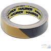 Maurer Nastro antiscivolo Giallo/Nero Per Gradini Mt 5 Mm 25