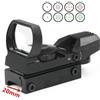 OEM MIRINO RED / GREEN DOT REFLEX CON LENTI ANTIRIFLESSO - IN ALLUMINIO CON DIVERSI
