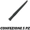 ZANON Bacchetta-Rebbio Abbacchiatore Zanon Mambo-Super Mambo-Ø10.5mm-Lungh.18cm-Nero