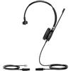 Yealink YHS36 Auricolare Cablato A Padiglione Ufficio Nero, Argento