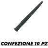 ZANON Bacchetta-Rebbio Abbacchiatore Zanon Mambo-Super Mambo-Ø10.5mm-Lungh.18cm-Nero