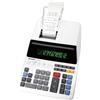 Sharp EL-2607LG calcolatrice Desktop Calcolatrice con stampa Nero, Bianco