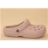 CROCS 203591 LVLV CLASSIC LINED CLOG ciabatta sabot donna resina lilla con pelo