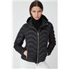 CIESSE PIUMINI Piumino Donna Ciesse Piumini Wanda 800 Fill Power Piuma J02663 201 Nero