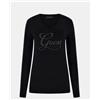 GUESS Maglione Donna Guess Con Strass W6RR50Z2NQ2 JBLK Nero