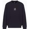 AX ARMANI EXCHANGE Felpa Uomo Armani AX Logo XM000368 UB101 Blu