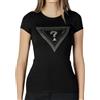 GUESS T-Shirt Donna Cotone Manica Corta Guess W5GI43KA0Q1 JBLK Nero