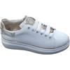 KEYS Scarpe Donna Keys Sneakers Moda Fashion Confort Lacci 10503 9508 Bianco