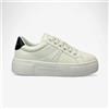 AX ARMANI EXCHANGE Scarpe Donna AX Armani Exchange Sneakers Pelle Logo XDX179 N480 Bianco