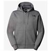 THE NORTH FACE Felpa Uomo Con Cappuccio The North Face Simple Dome Full Zip A89FD DYY Grigio