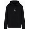 AX ARMANI EXCHANGE Felpa Uomo Armani AX Logo XM000369 UC001 Nero